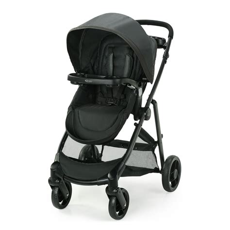 Graco Modes Pramette stroller comes with a large adjustable UPF 50 canopy that provides excellent sun protection to your baby. . Graco modes element stroller